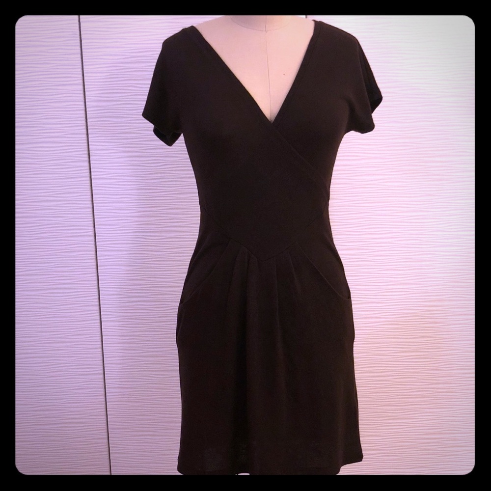 Brown Derek heart dress